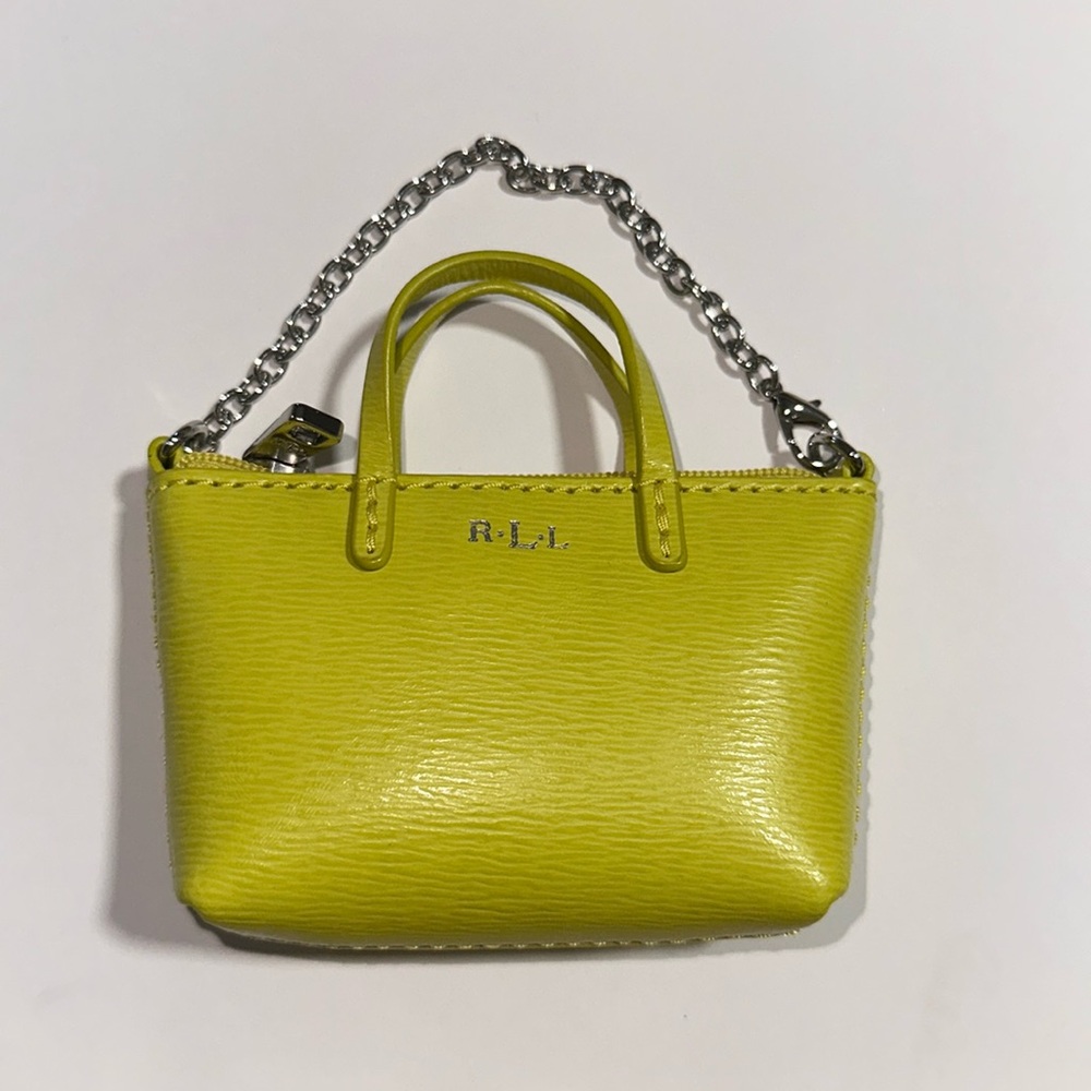 Ralph Lauren tote bag charm
